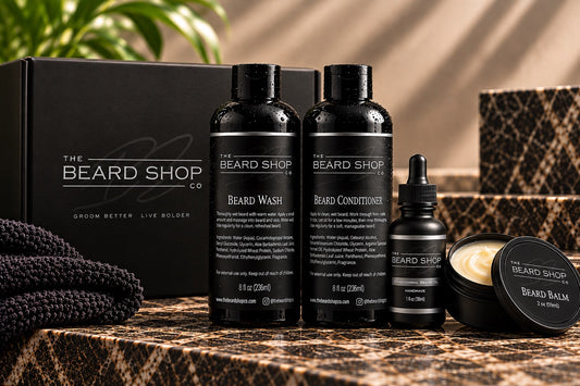 The Beard Shop Co Wash Routine Kit products